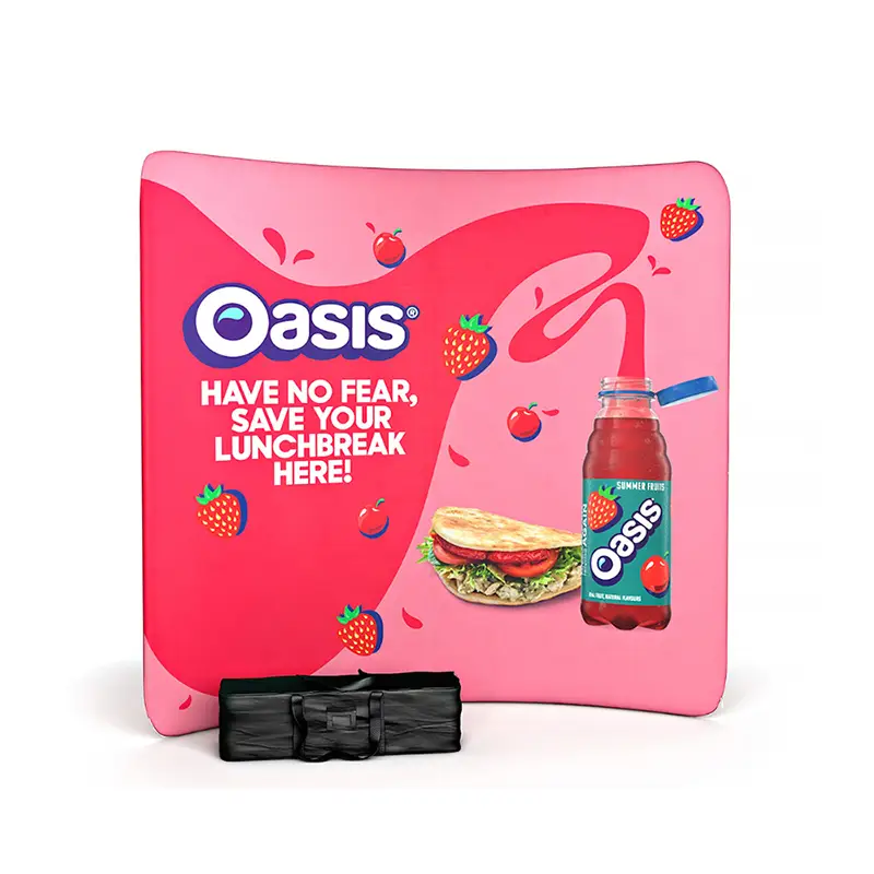 曲線背景フレーム