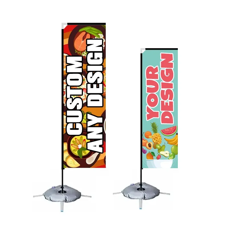 長方形のビーチフラッグ